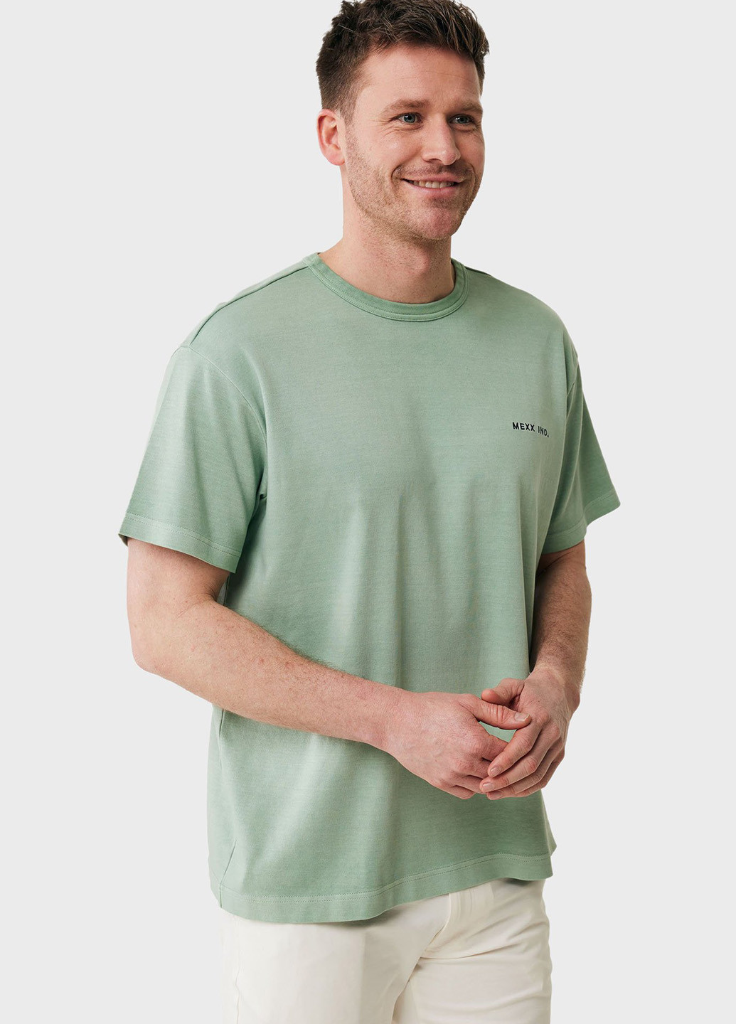 Светло-зеленая футболка Mexx