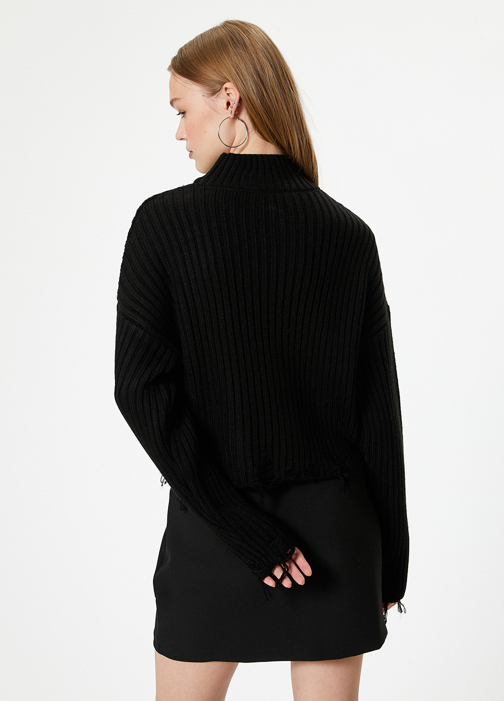 Чорний демісезонний светр KOTON