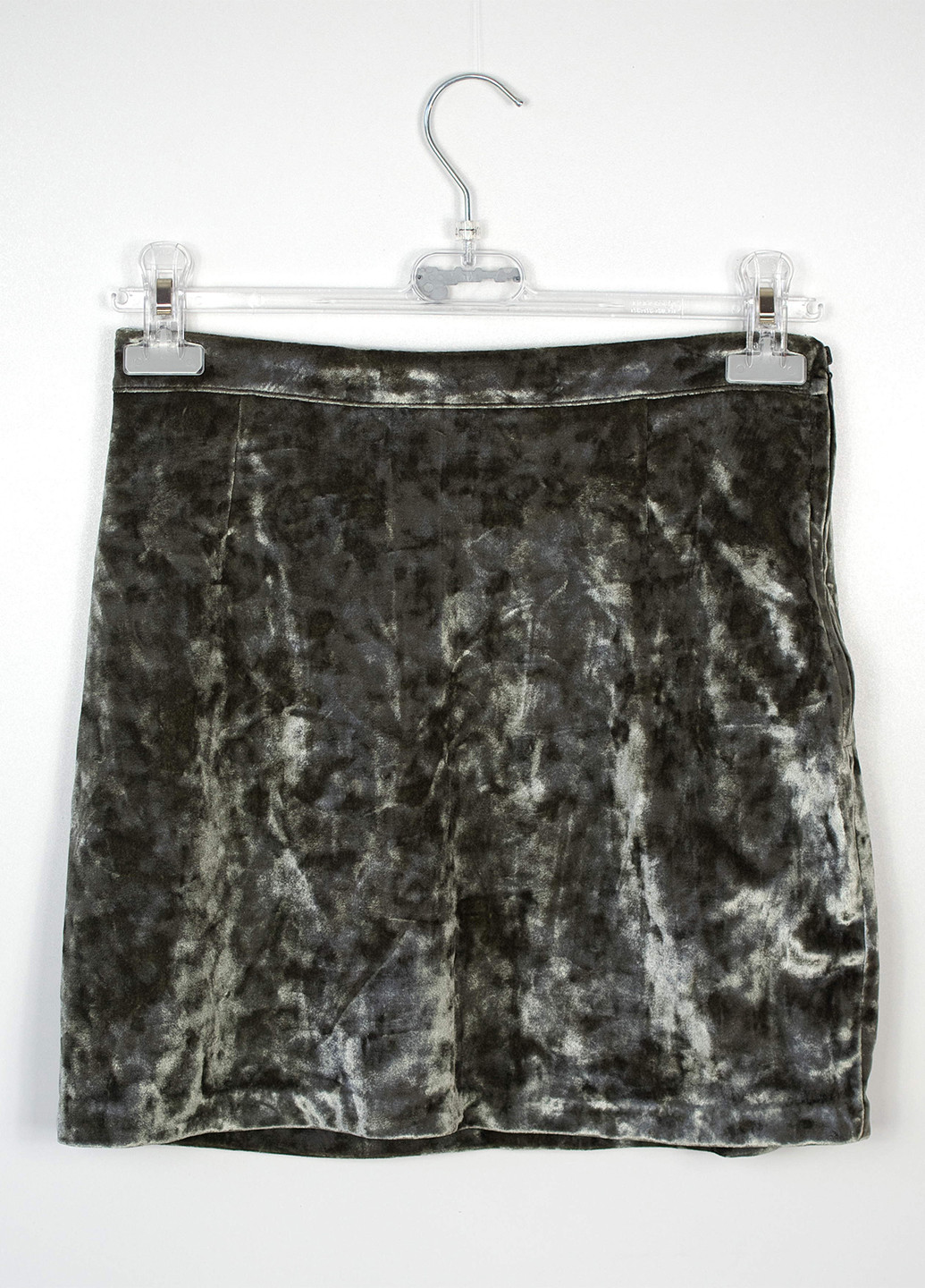 Оливковая (хаки) кэжуал однотонная юбка H&M карандаш
