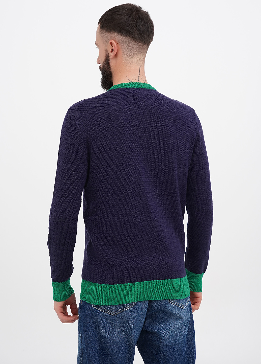 Темно-синій зимовий джемпер джемпер H&M