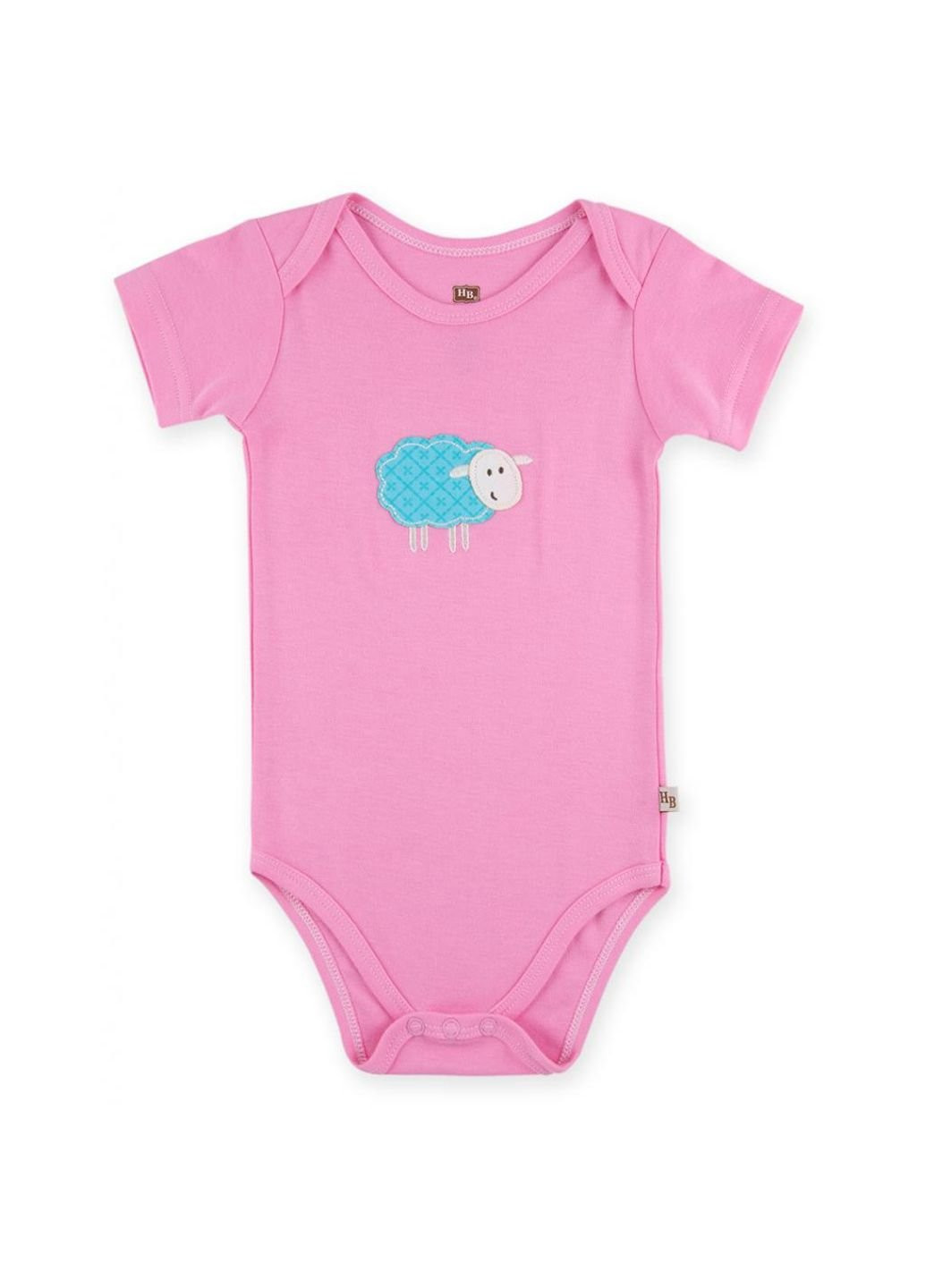 Боди розовый из бамбука с овечкой (68318.P.0-3) Luvable Friends (251310305)