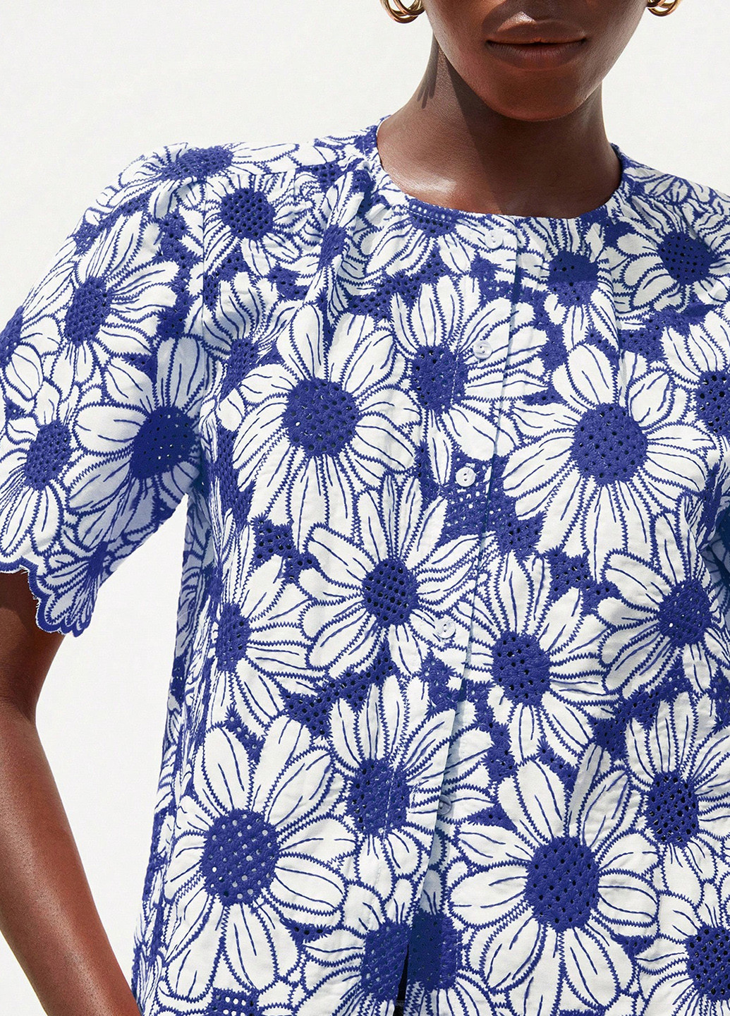 Белая блуза SHEIN