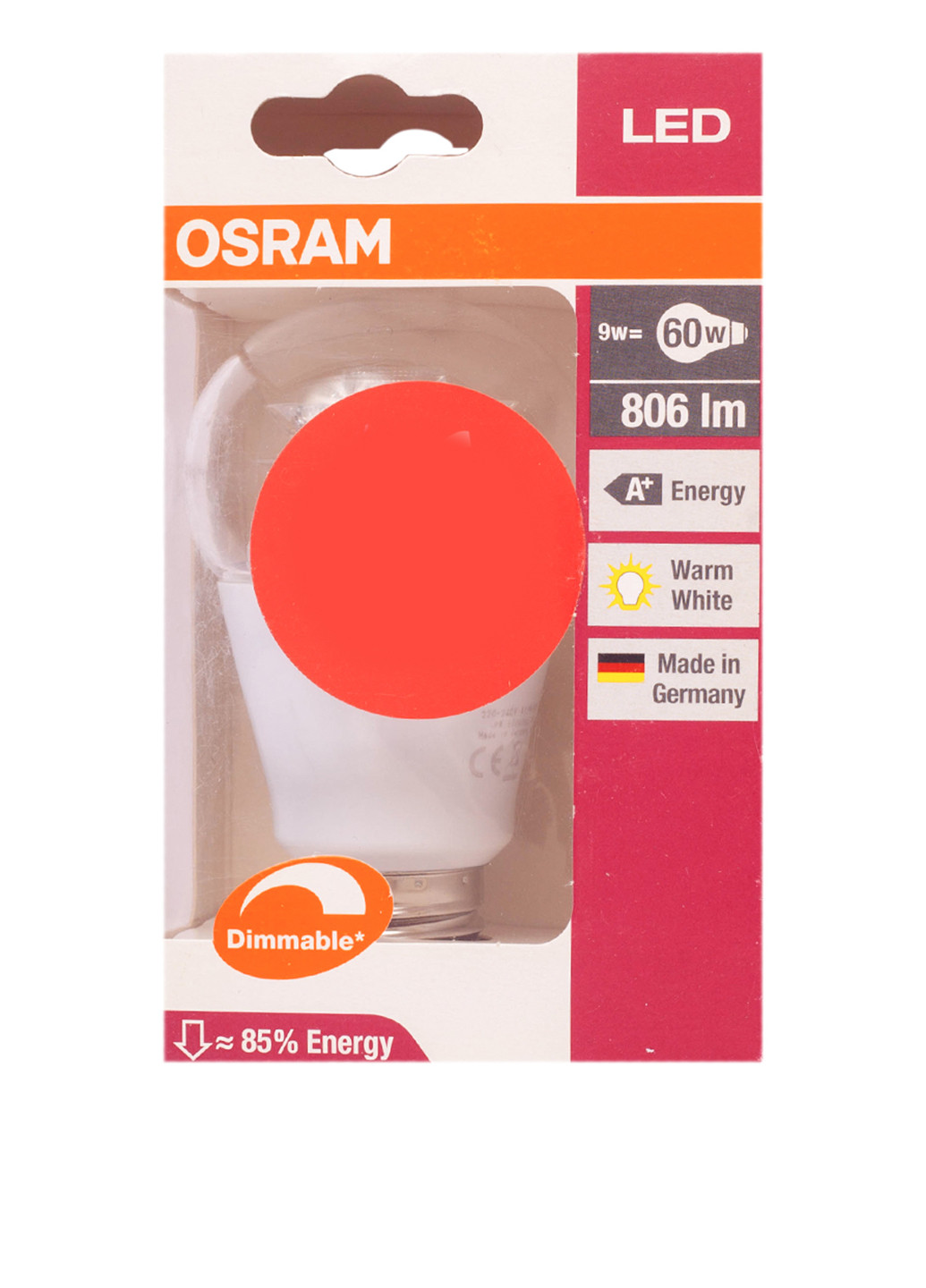 Led лампочка Е27 Osram (117639305)