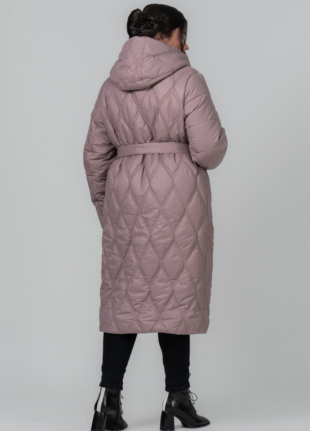 Темно-бежеве демісезонне Пальто двобортне A'll Posa