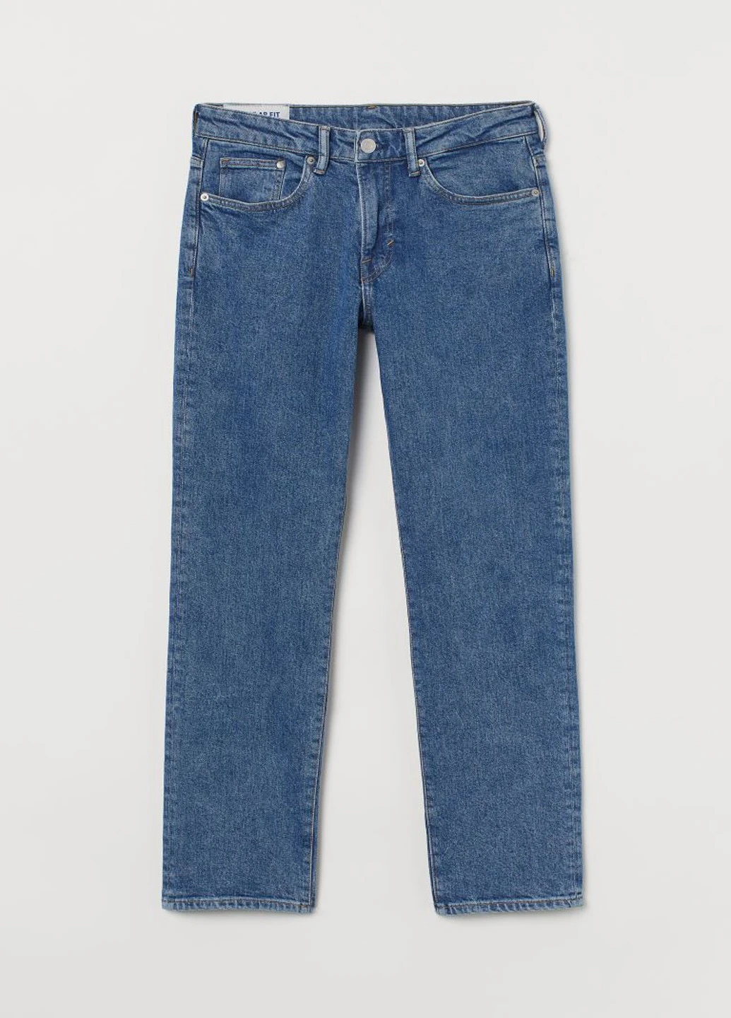 Синие демисезонные джинсы H&M