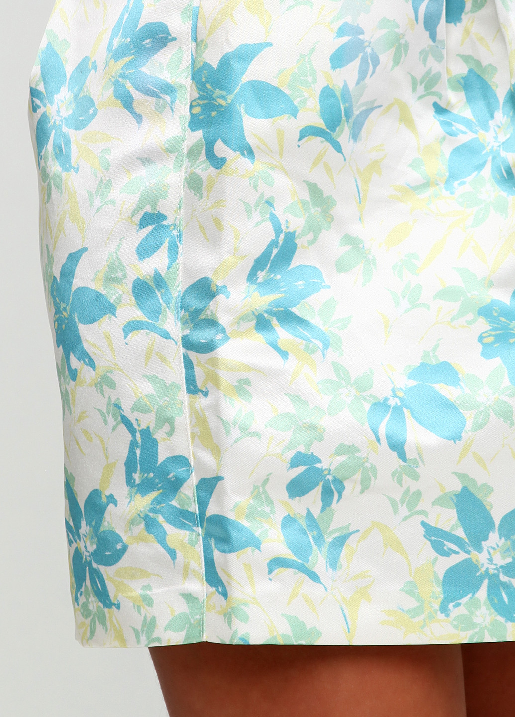 М'ятна коктейльна платье бандо Kocca з квітковим принтом