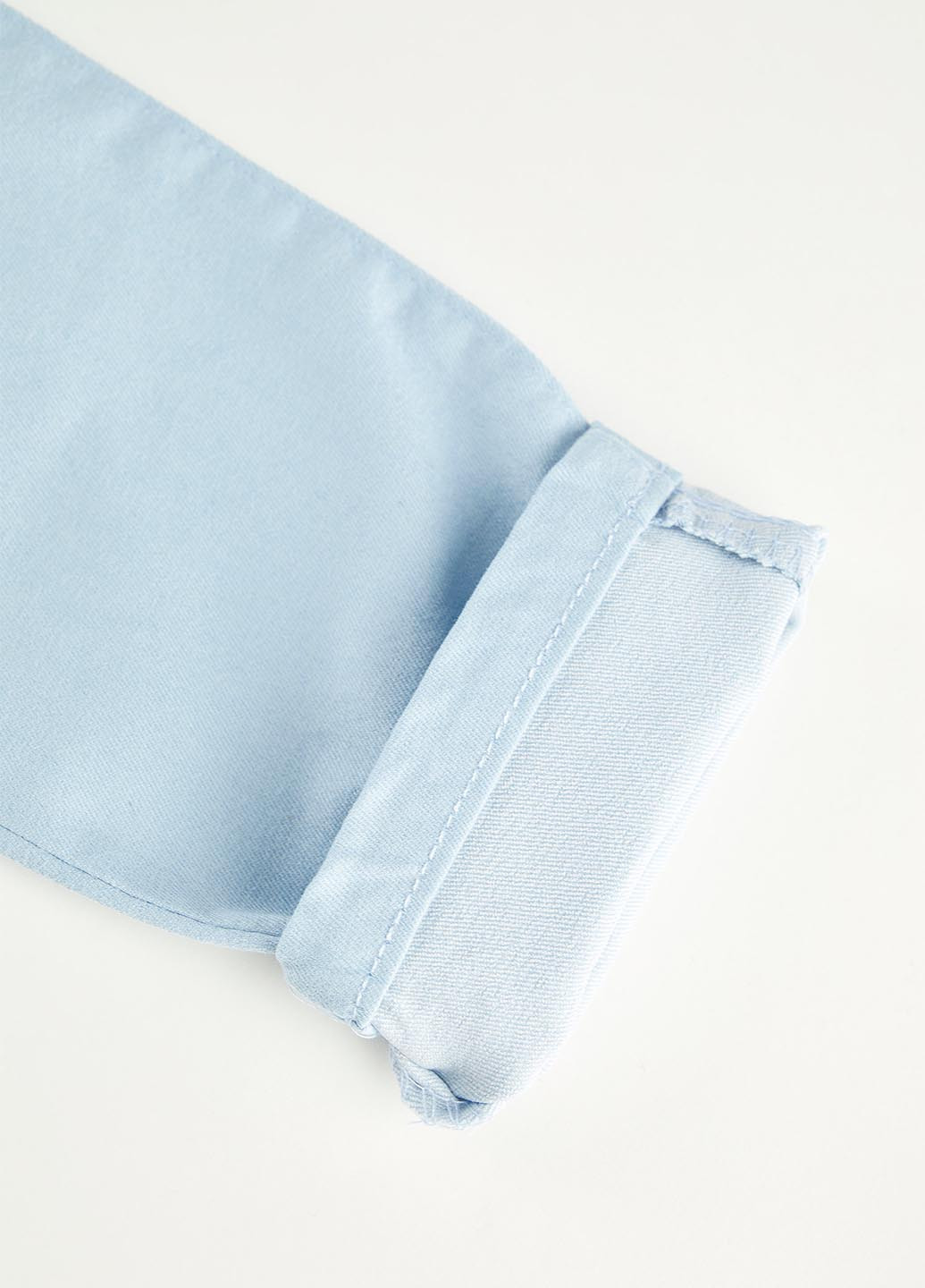 Голубые демисезонные брюки DeFacto