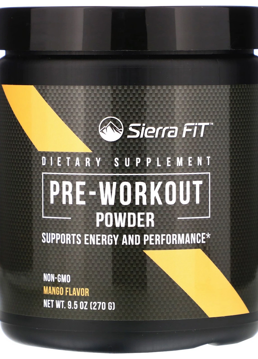 Предтренировочный комплекс Pre-Workout Powder 270 g (Mango) Sierra Fit (254371746)