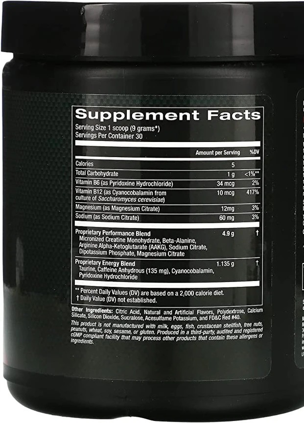 Предтренировочный комплекс Pre-Workout Powder 270 g (Mango) Sierra Fit (254371746)