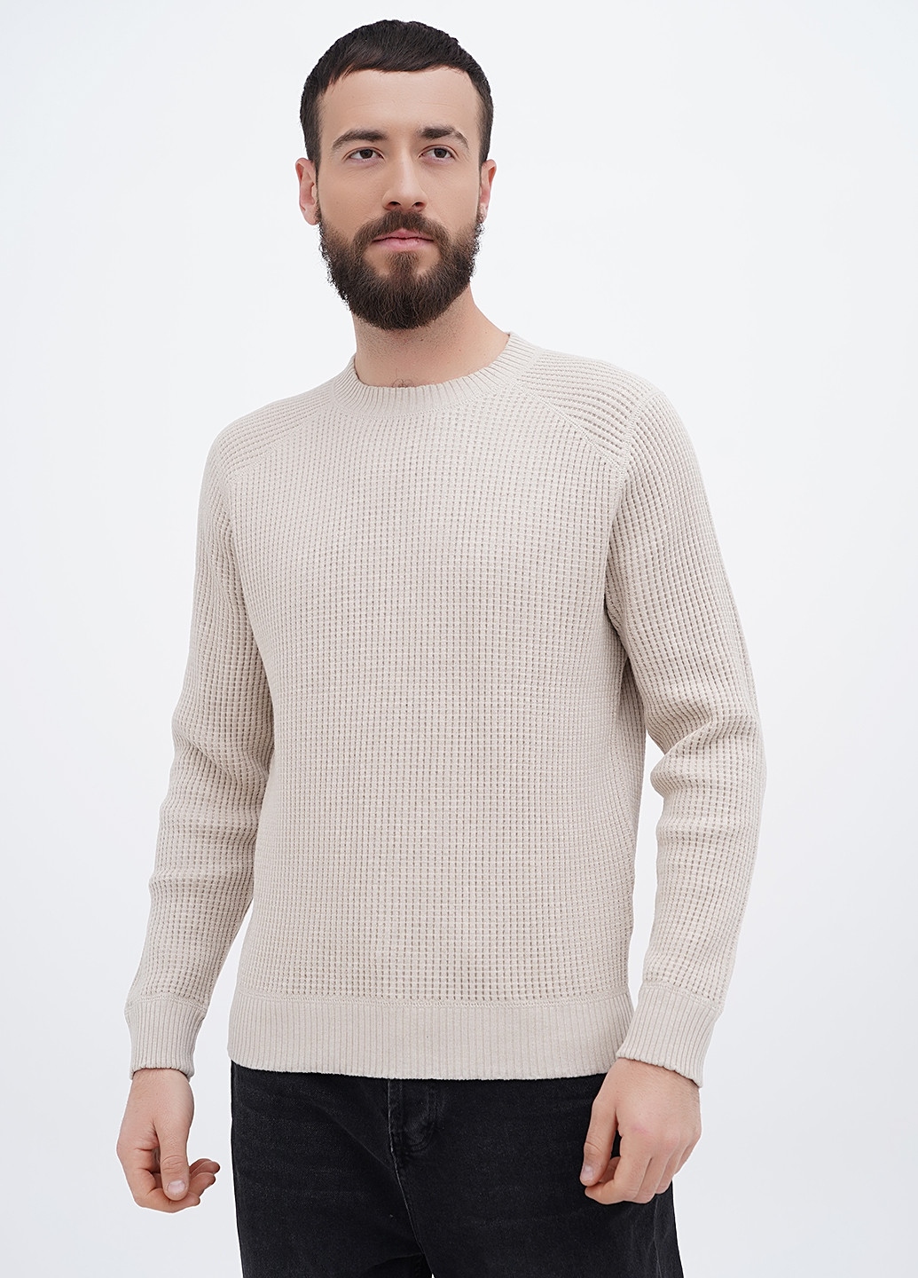 Бежевий демісезонний джемпер джемпер No Brand