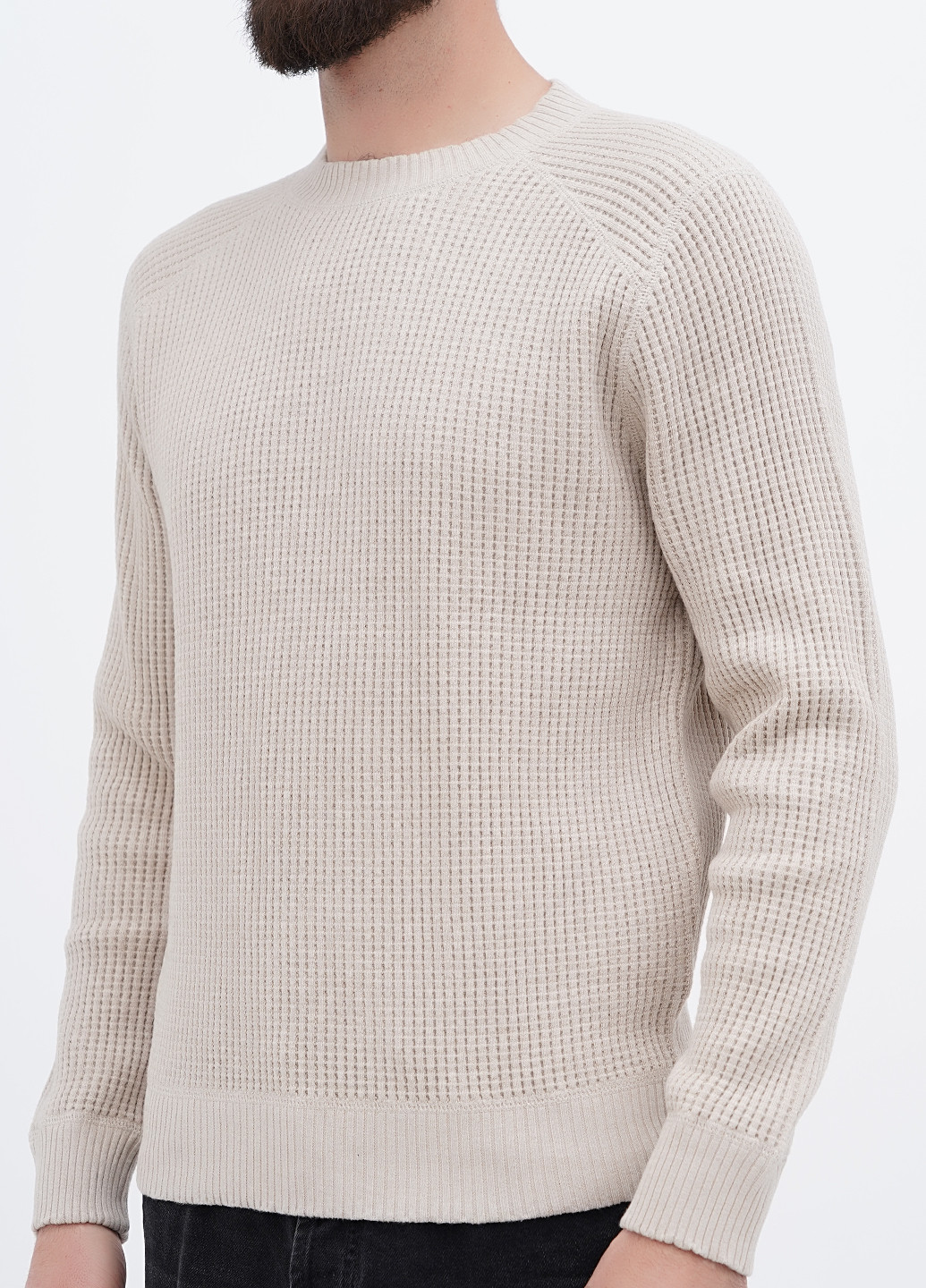 Бежевий демісезонний джемпер джемпер No Brand