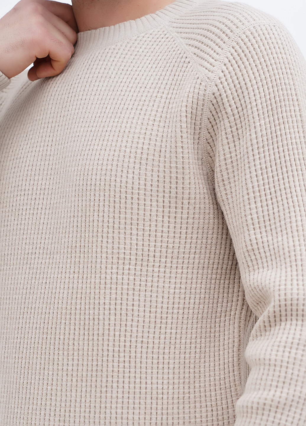 Бежевий демісезонний джемпер джемпер No Brand