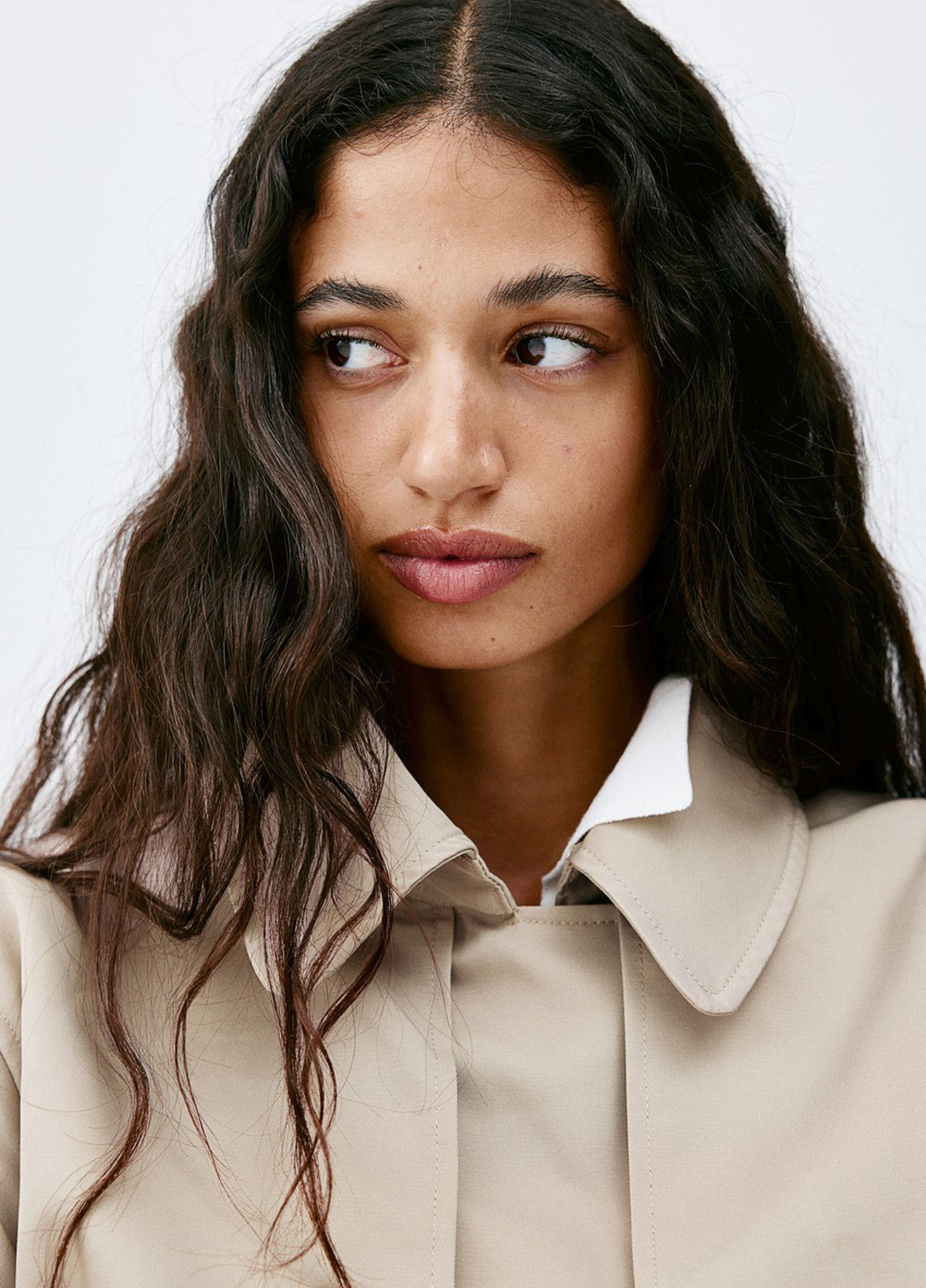 Плащ H&M тренчкот на гудзиках демісезон (325909932)