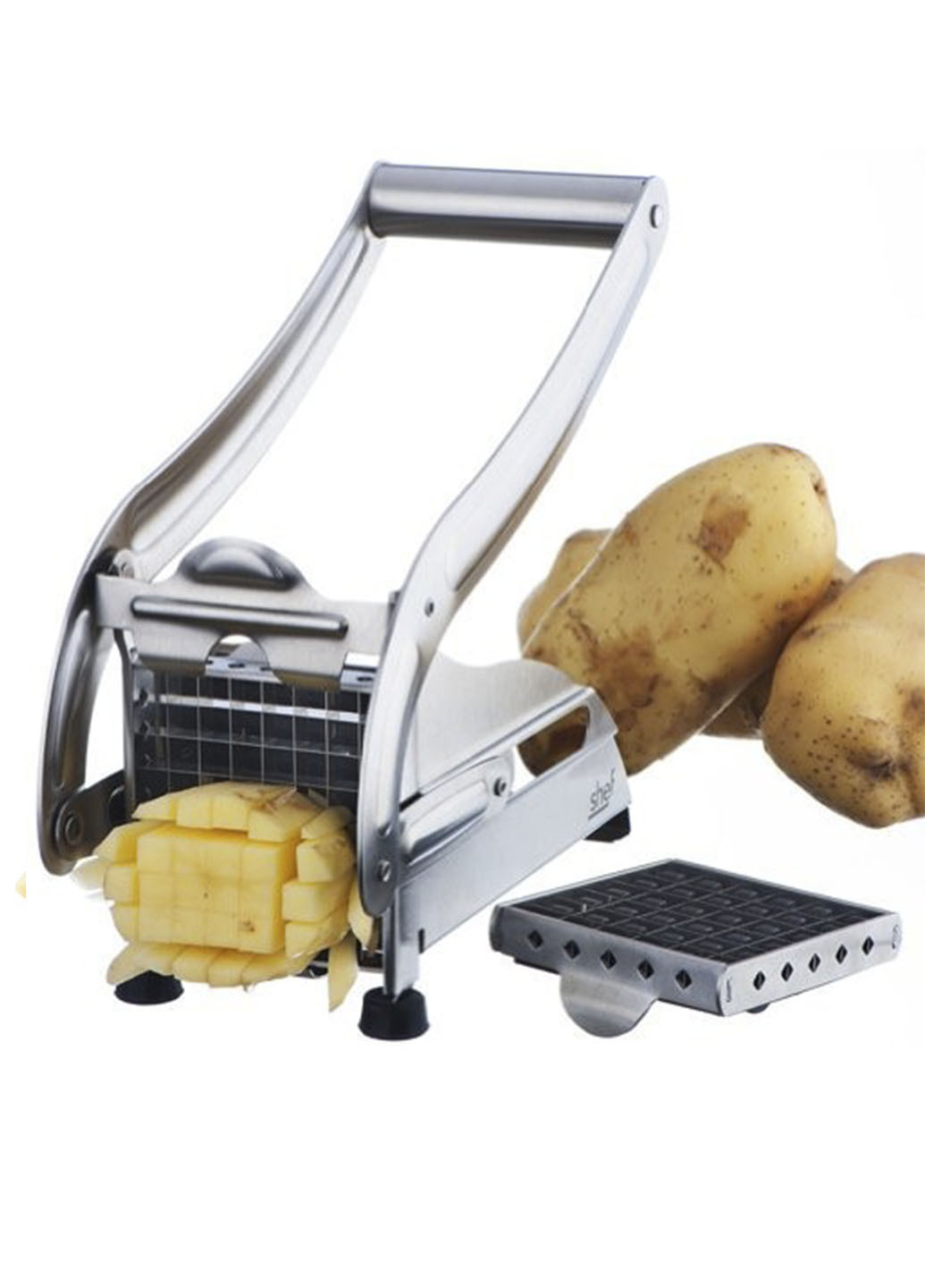 Картоплерізка (овочерізка) механічна, пристрій для різання картоплі фрі Potato Chipper Good Idea (252228998)