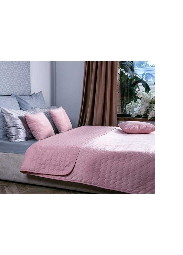 Покривало двостороннє декоративне Velour Rose 180х220 см (340.55_Rose) Руно (254082903)