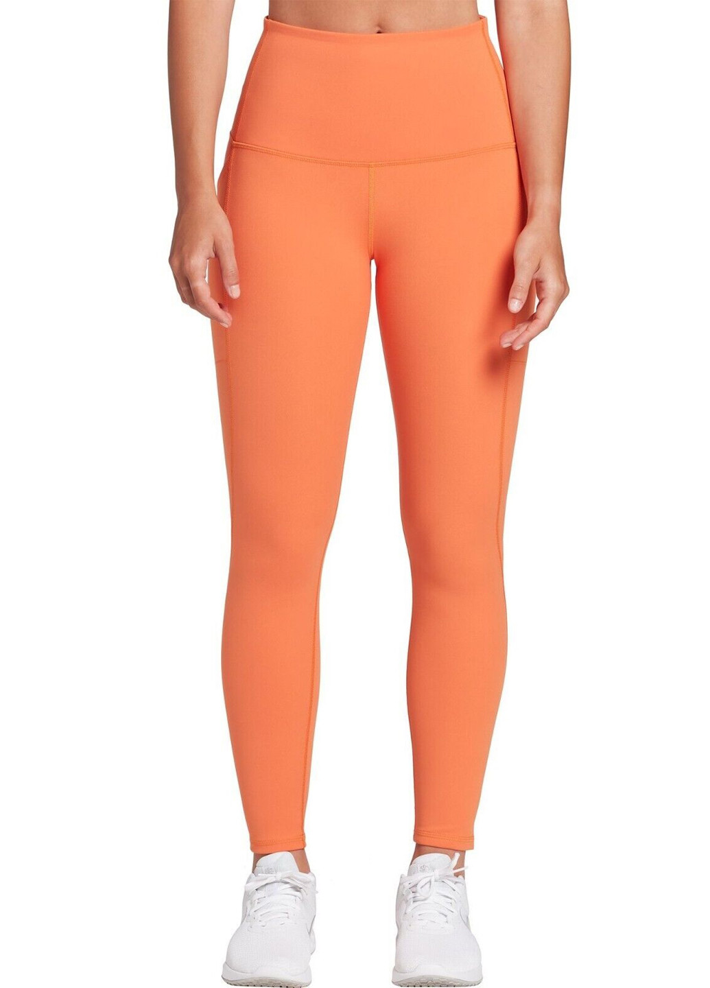 Светло-оранжевые демисезонные леггинсы DSG