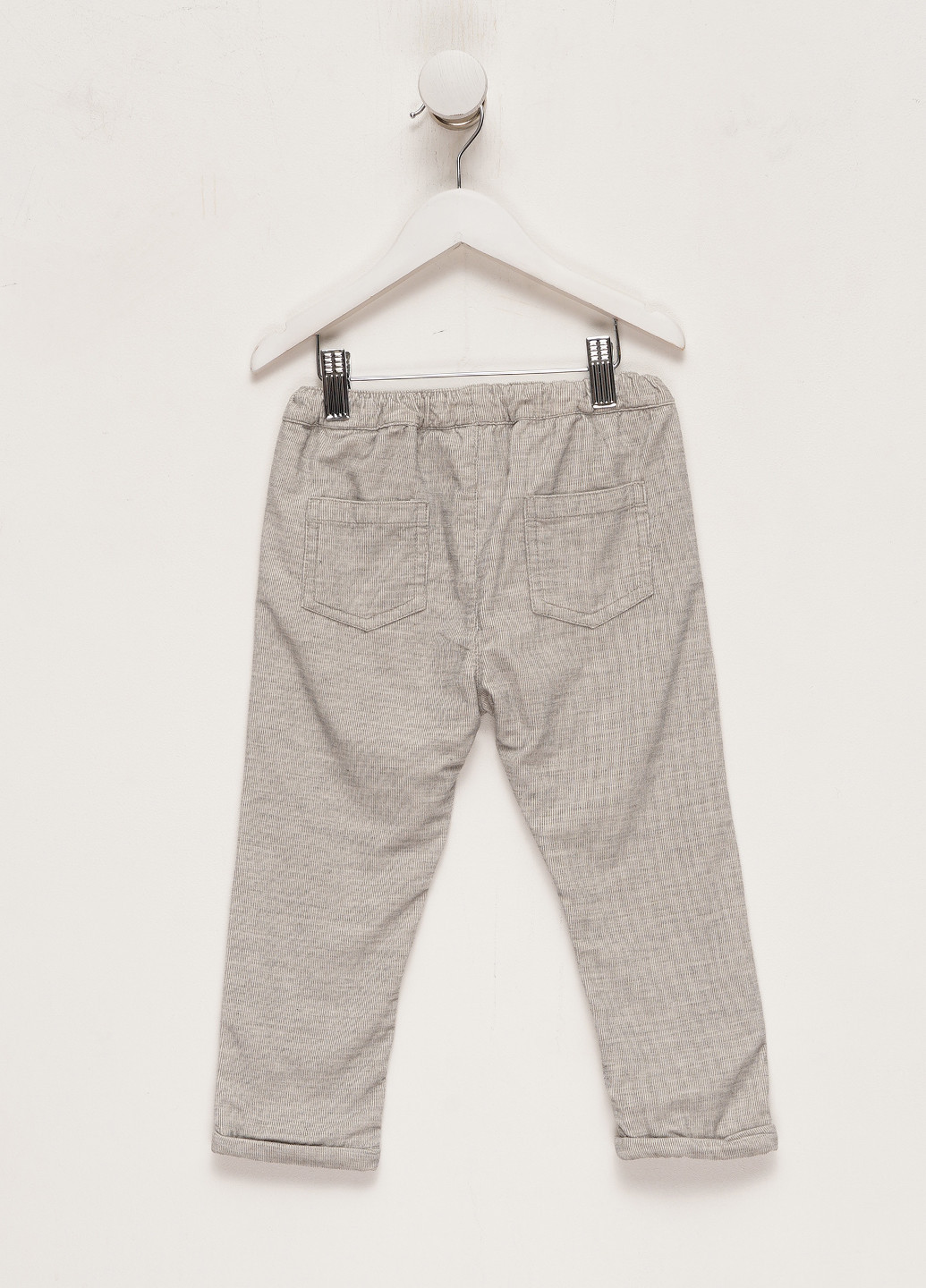 Серые кэжуал демисезонные брюки Cool Club