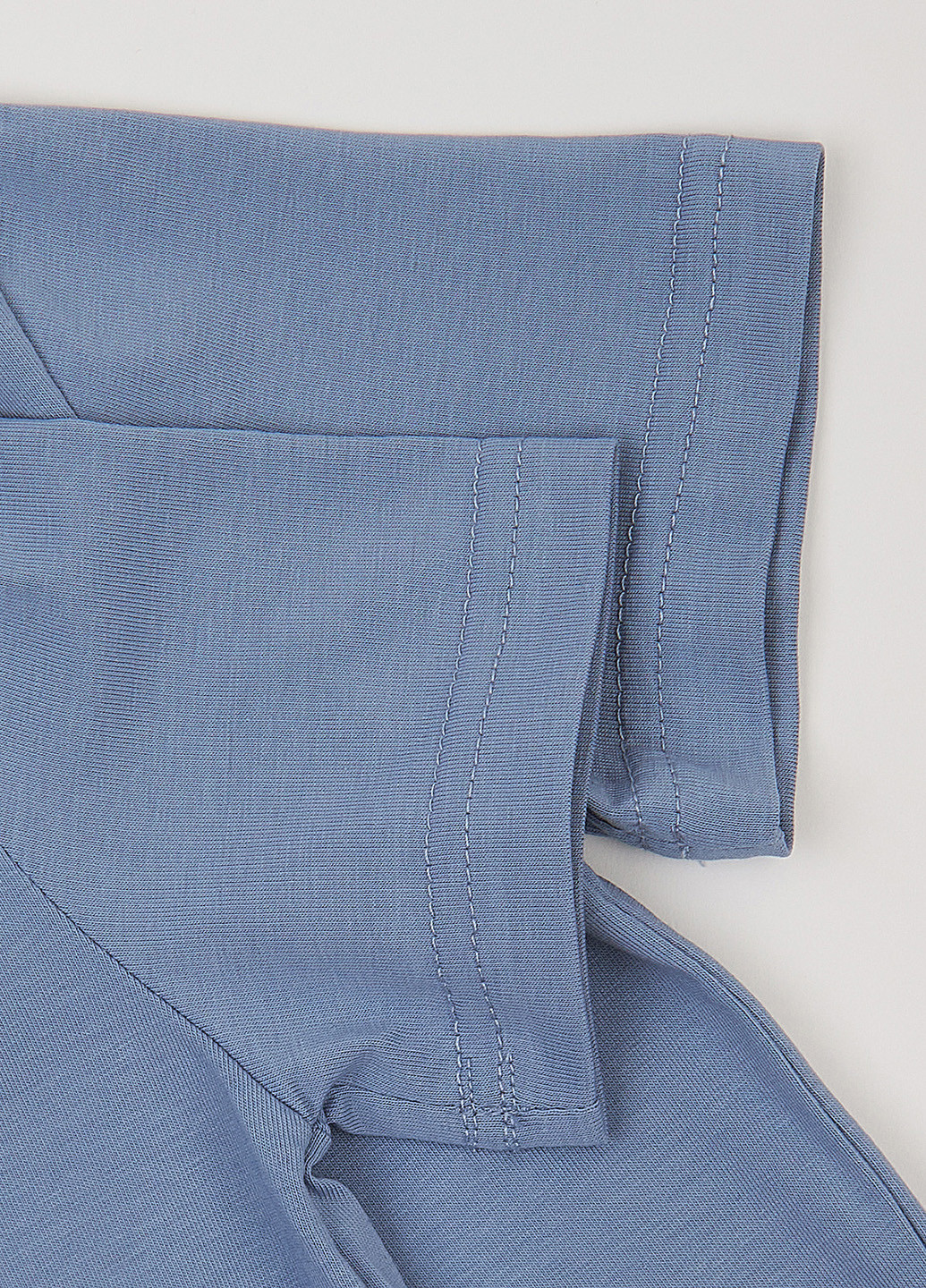 Серо-синяя летняя футболка Garnamama