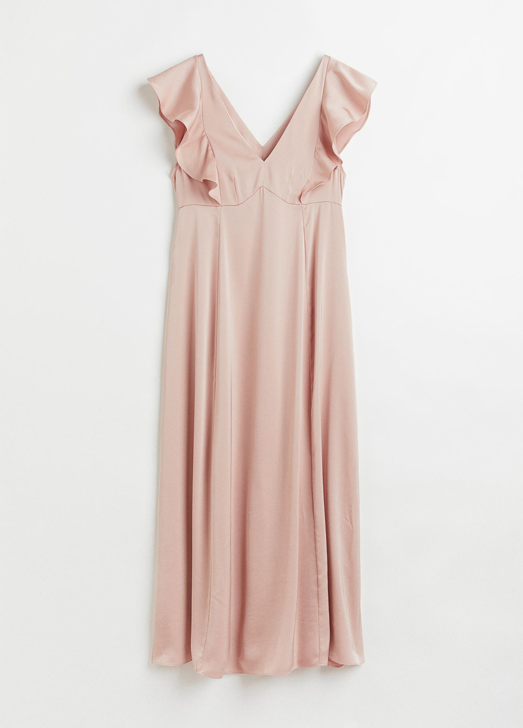 Пудрова кежуал сукня для вагітних H&M однотонна