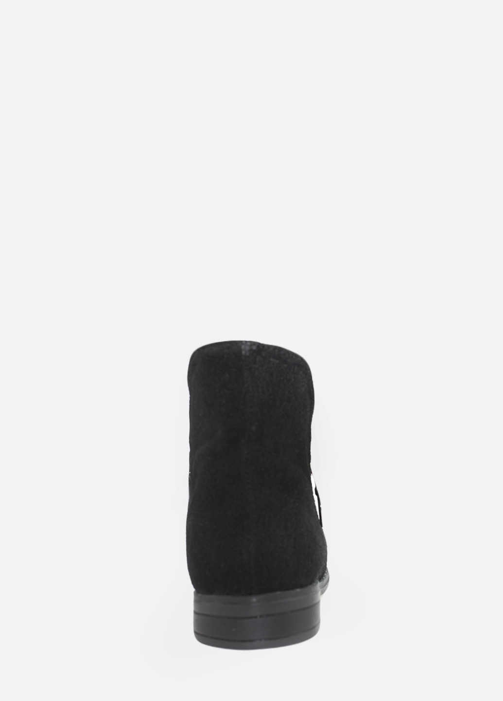 Осенние ботинки rhit552-1z-11 черный Hitcher из натуральной замши