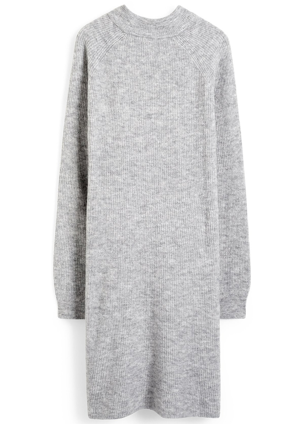 Світло-сіра кежуал сукня сукня светр C&A меланжева