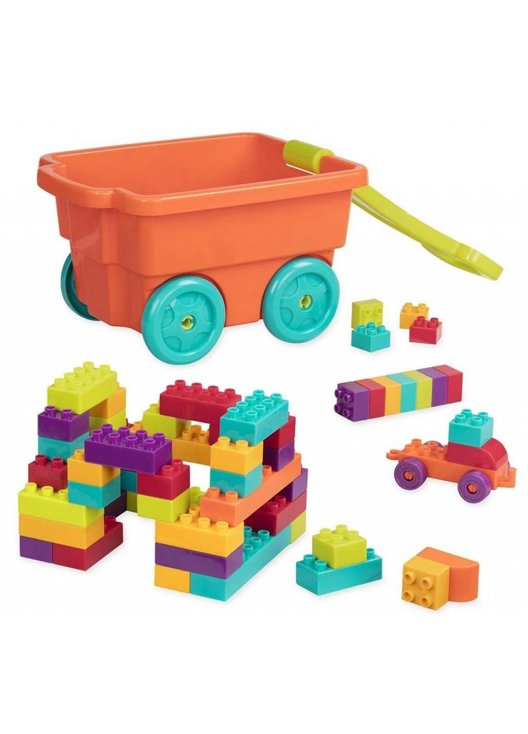 Конструктор Архітектор 54 деталі в візку (BT2539Z) Battat (251261060)