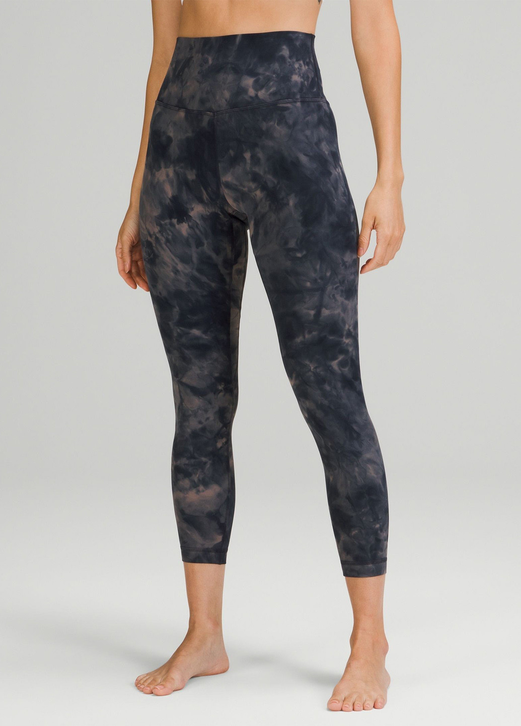 Темно-синие демисезонные легинсы Lululemon Athletica