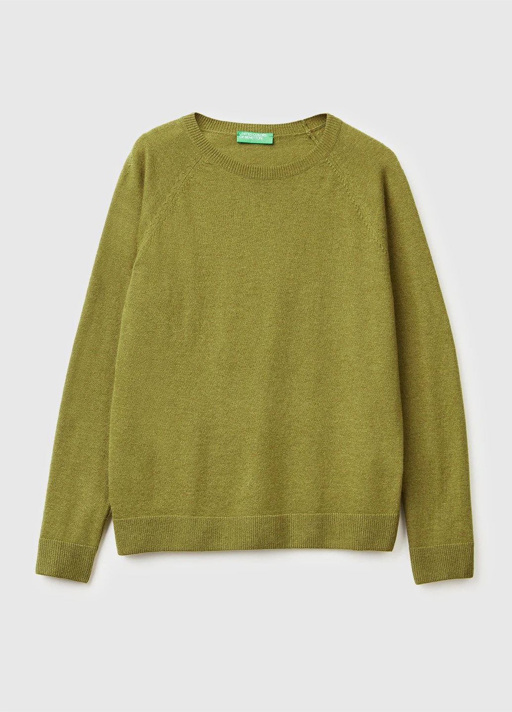 Фисташковый демисезонный джемпер джемпер United Colors of Benetton