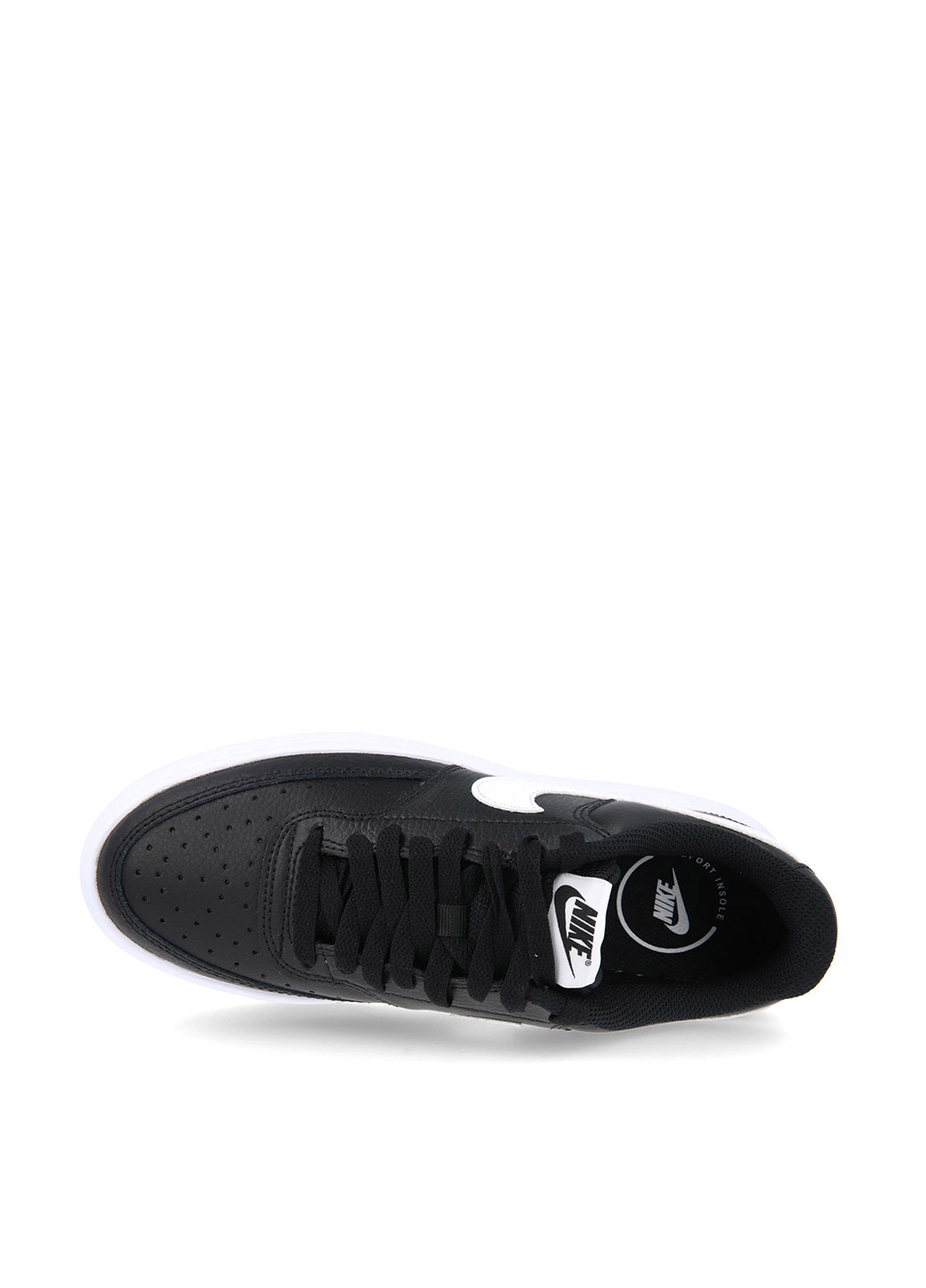 Чорні кеди Nike COURT VİSİON ALTA LTR