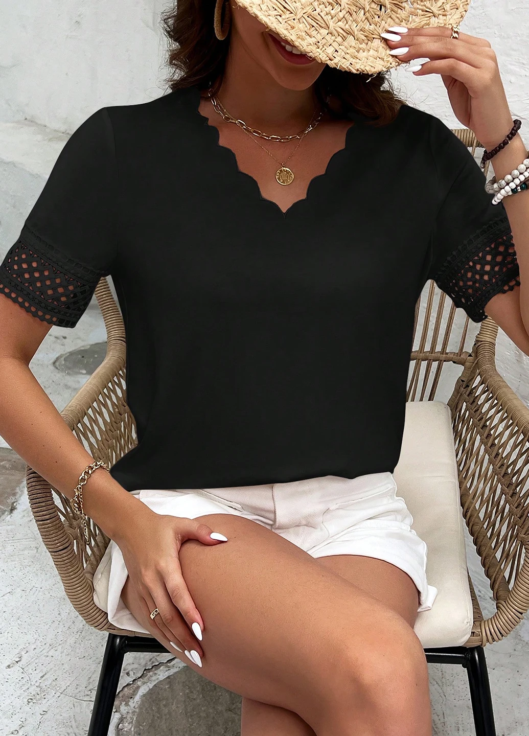 Футболка SHEIN - (316136982)