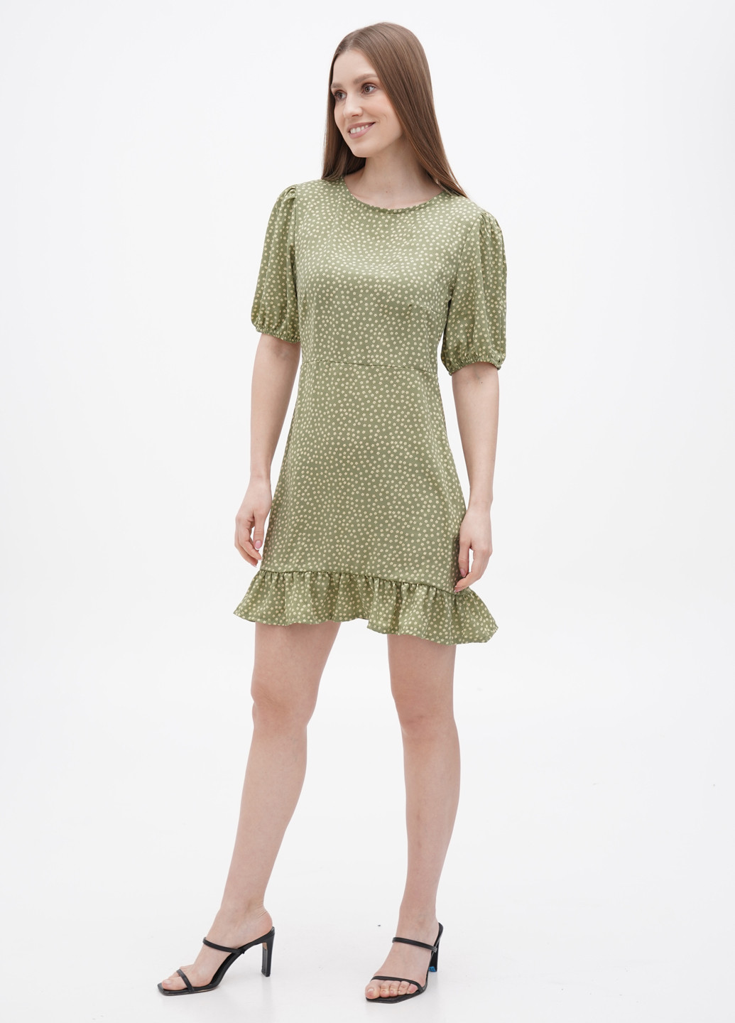 Зеленое кэжуал платье Glamorous с цветочным принтом