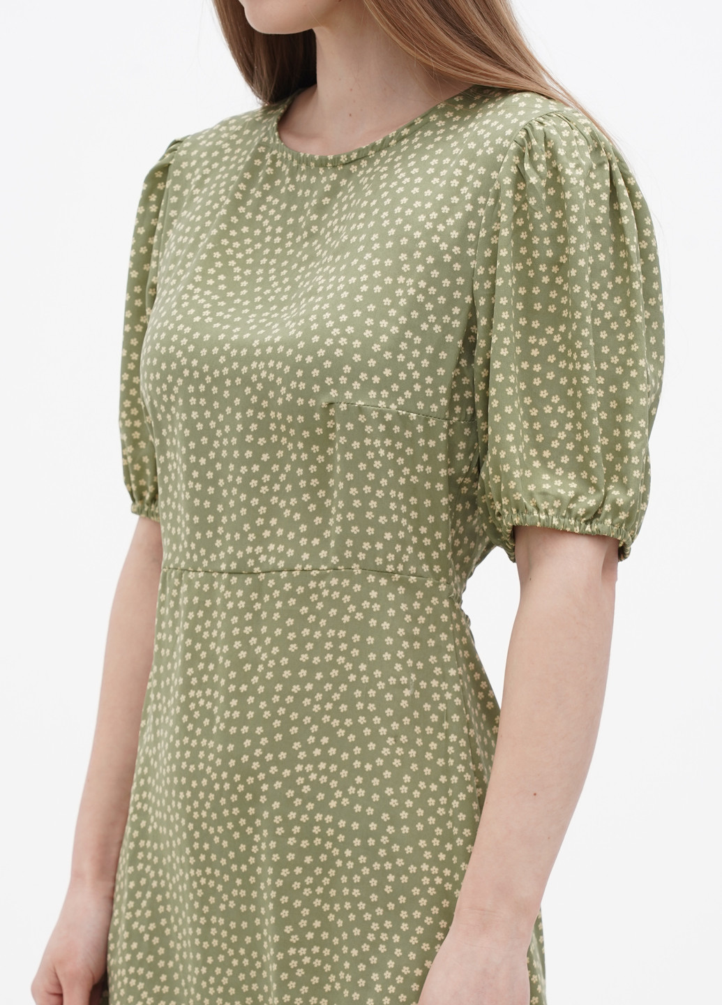 Зеленое кэжуал платье Glamorous с цветочным принтом