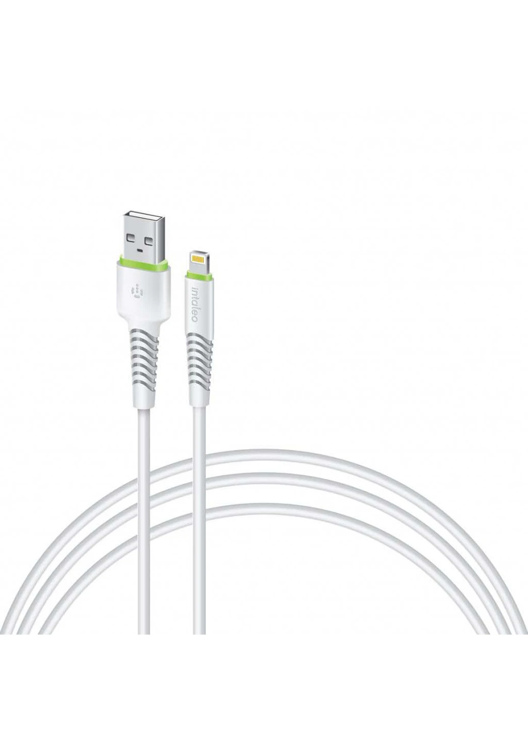 Дата кабель (1283126487460) Intaleo USB 2.0 AM to Lightning 1.2m CBFLEXL1 white (239381364)