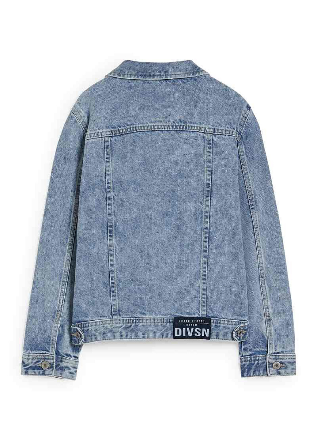 Блакитна демісезонна куртка C&A