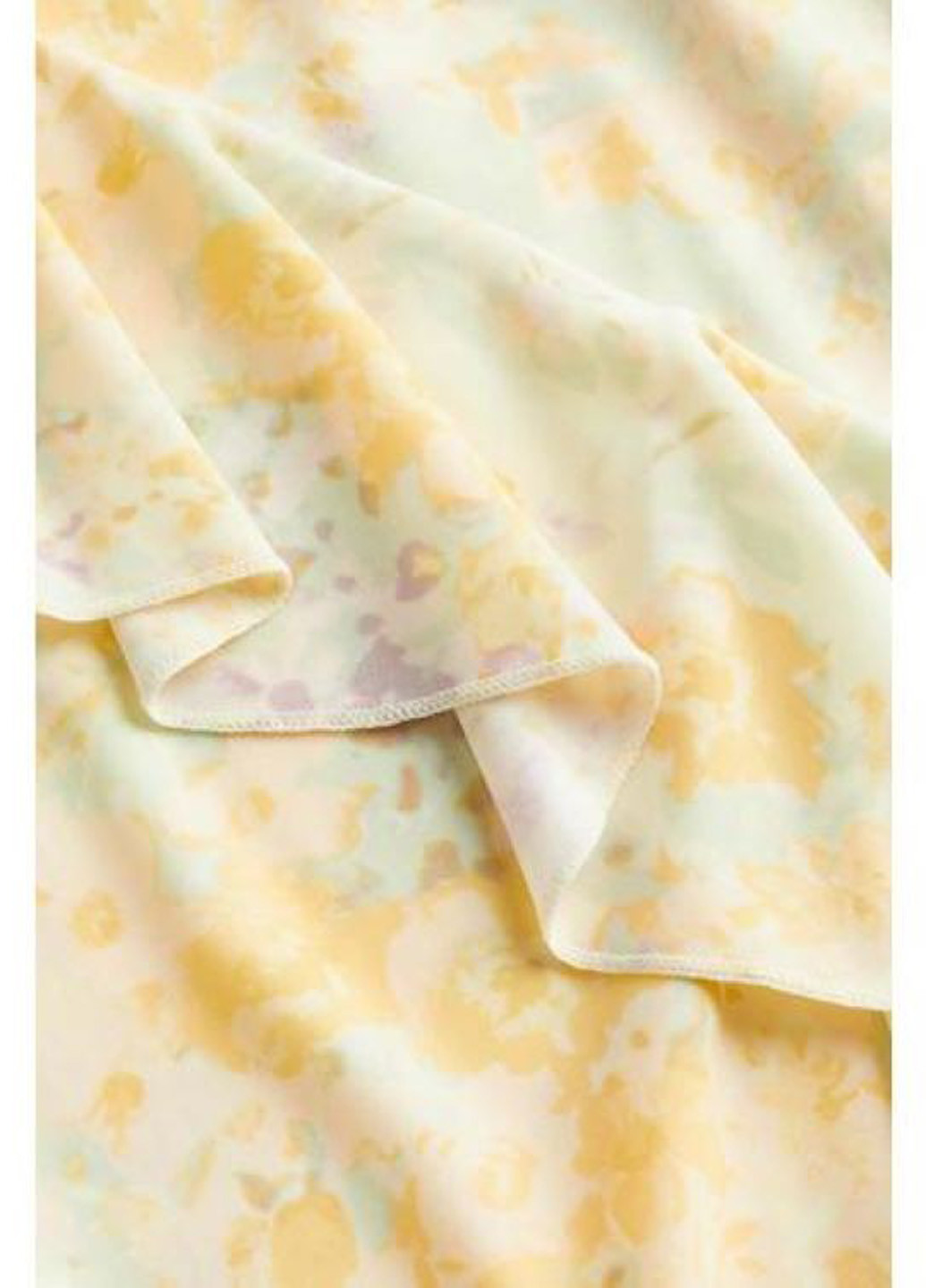 Світло-жовтий кежуал сукня сукня-комбінація H&M з квітковим принтом