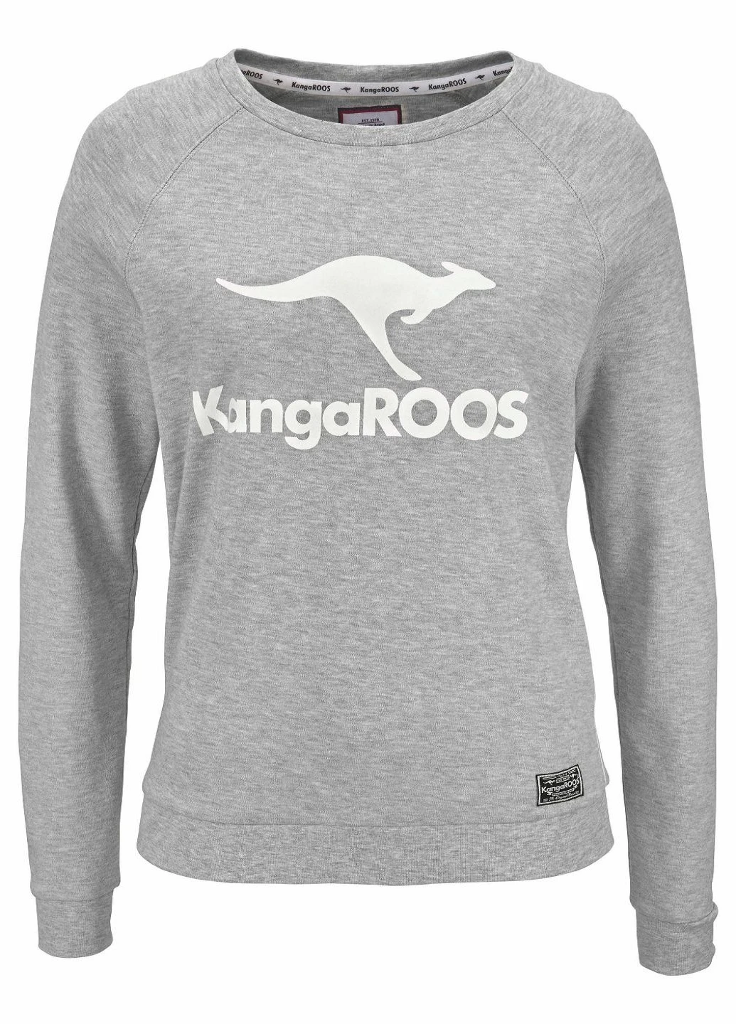 Серый демисезонный свитер Kangaroos