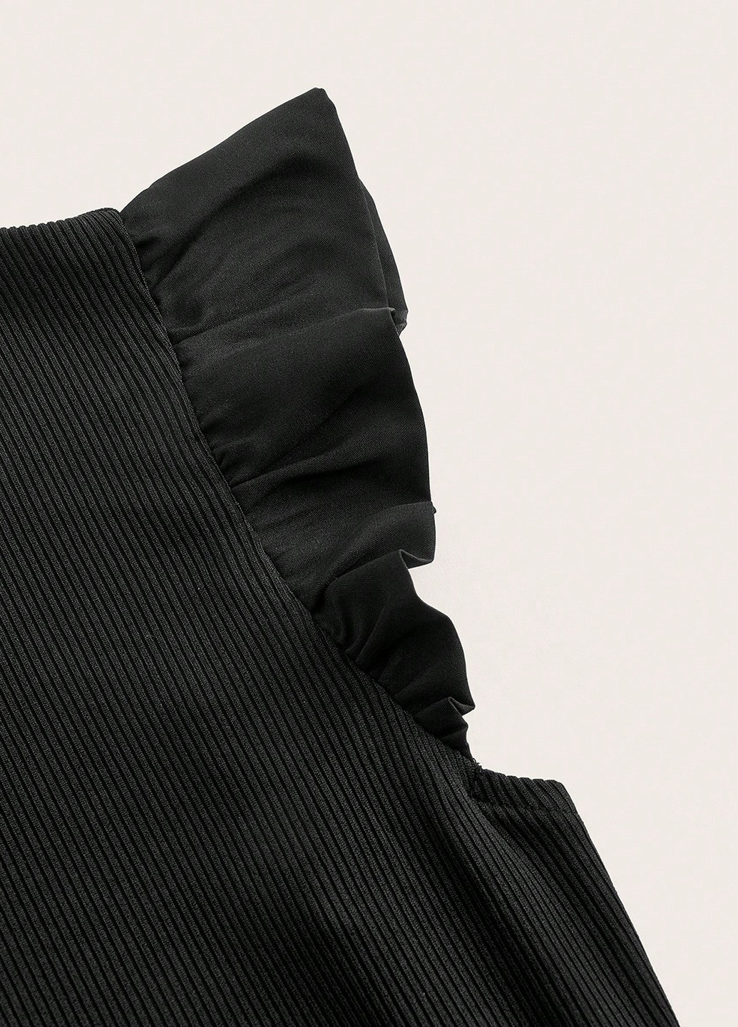 Черное кэжуал платье футляр SHEIN однотонное