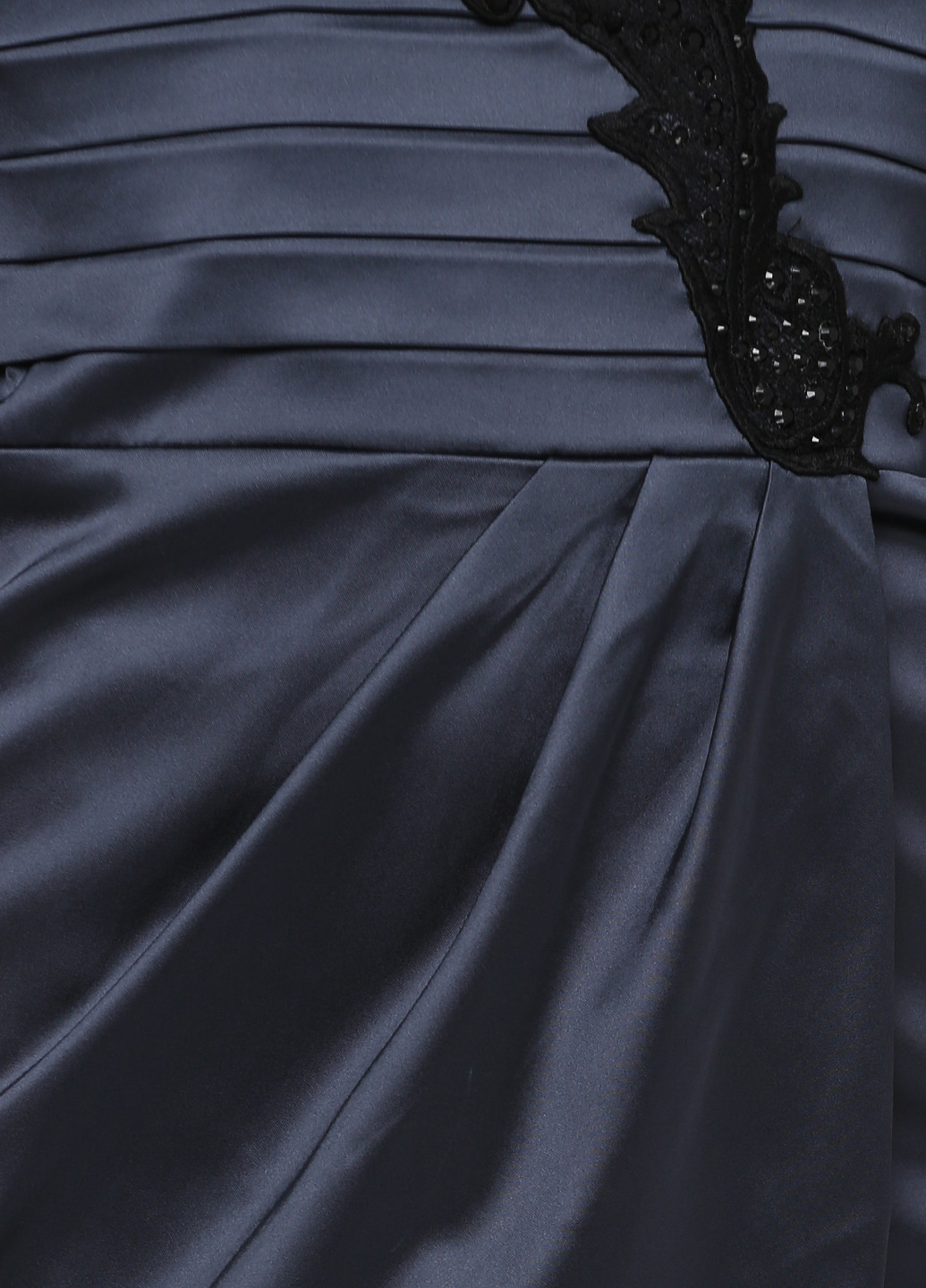 Темно-серое коктейльное платье футляр Sassofono Club однотонное