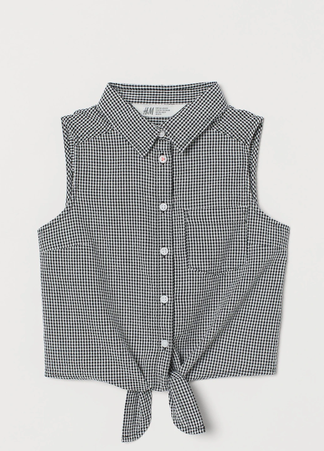 Блузка з вузлом знизу H&M (251999059)