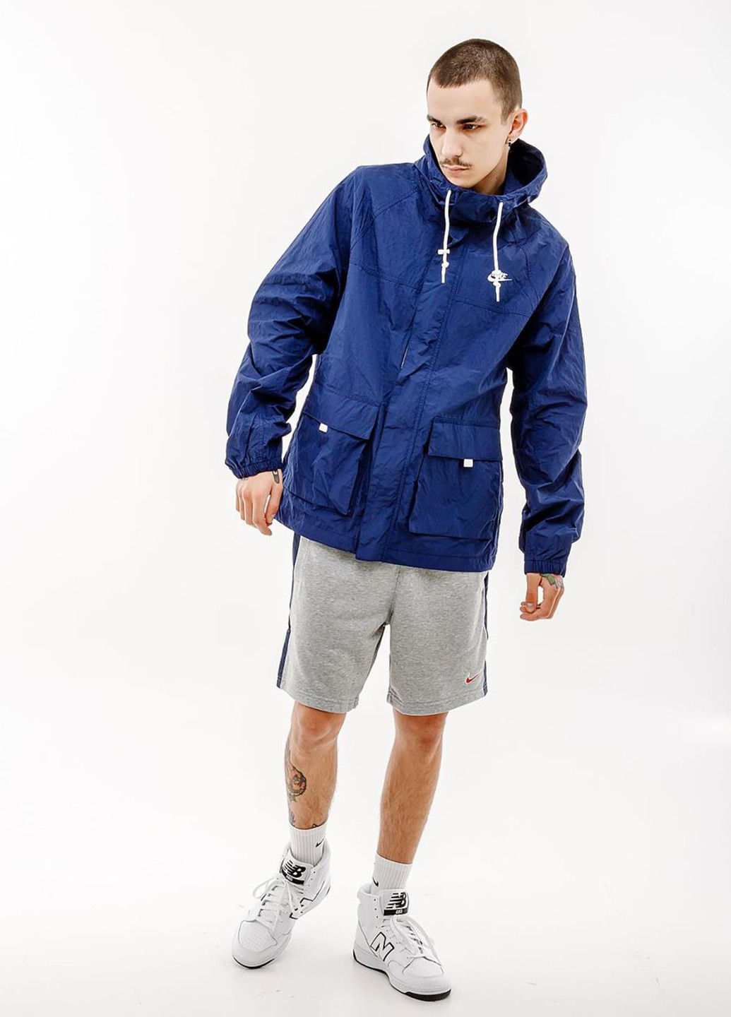 Комбинированная демисезонная куртка fn3108-410 Nike M NK CLUB BANDON