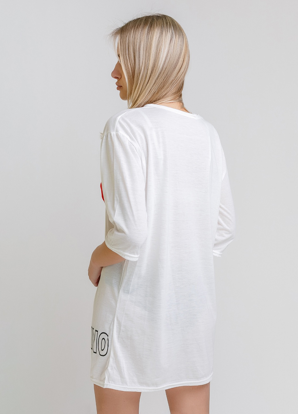 Футболка с мультяшным принтом No Brand - (254526318)