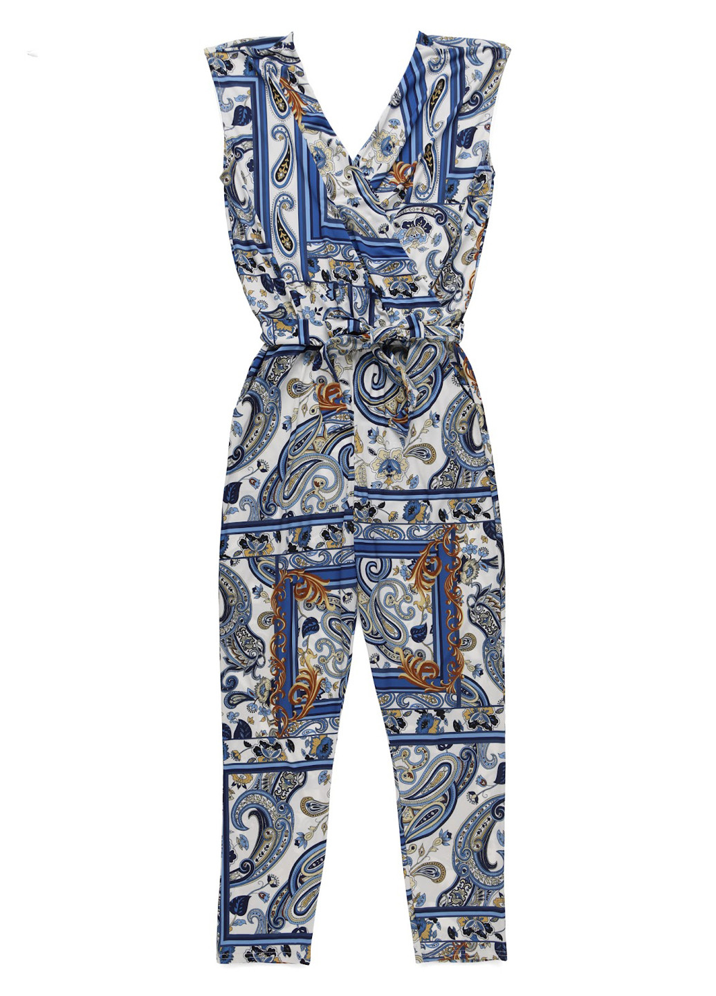 Комбинезон Dranella комбинезон-брюки турецкие огурец комбинированный кэжуал полиэстер