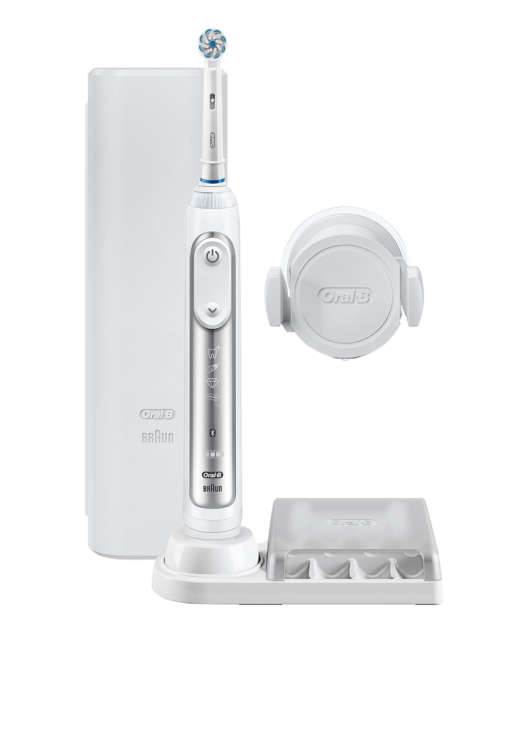 Електрична зубна щітка Braun Genius 8000 / D701.515.5XC Silver Oral-B (202408488)
