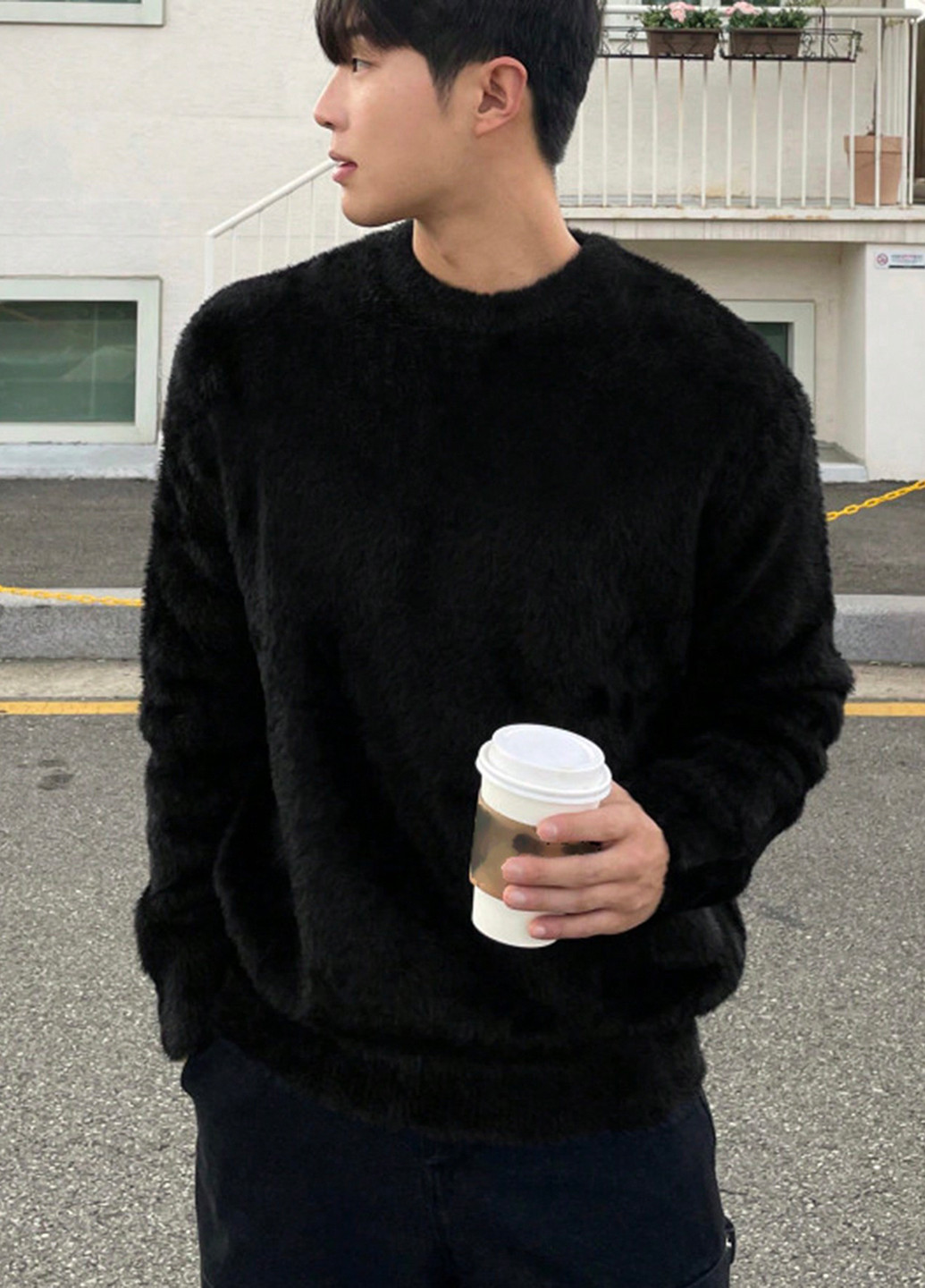 Черный демисезонный джемпер джемпер SHEIN