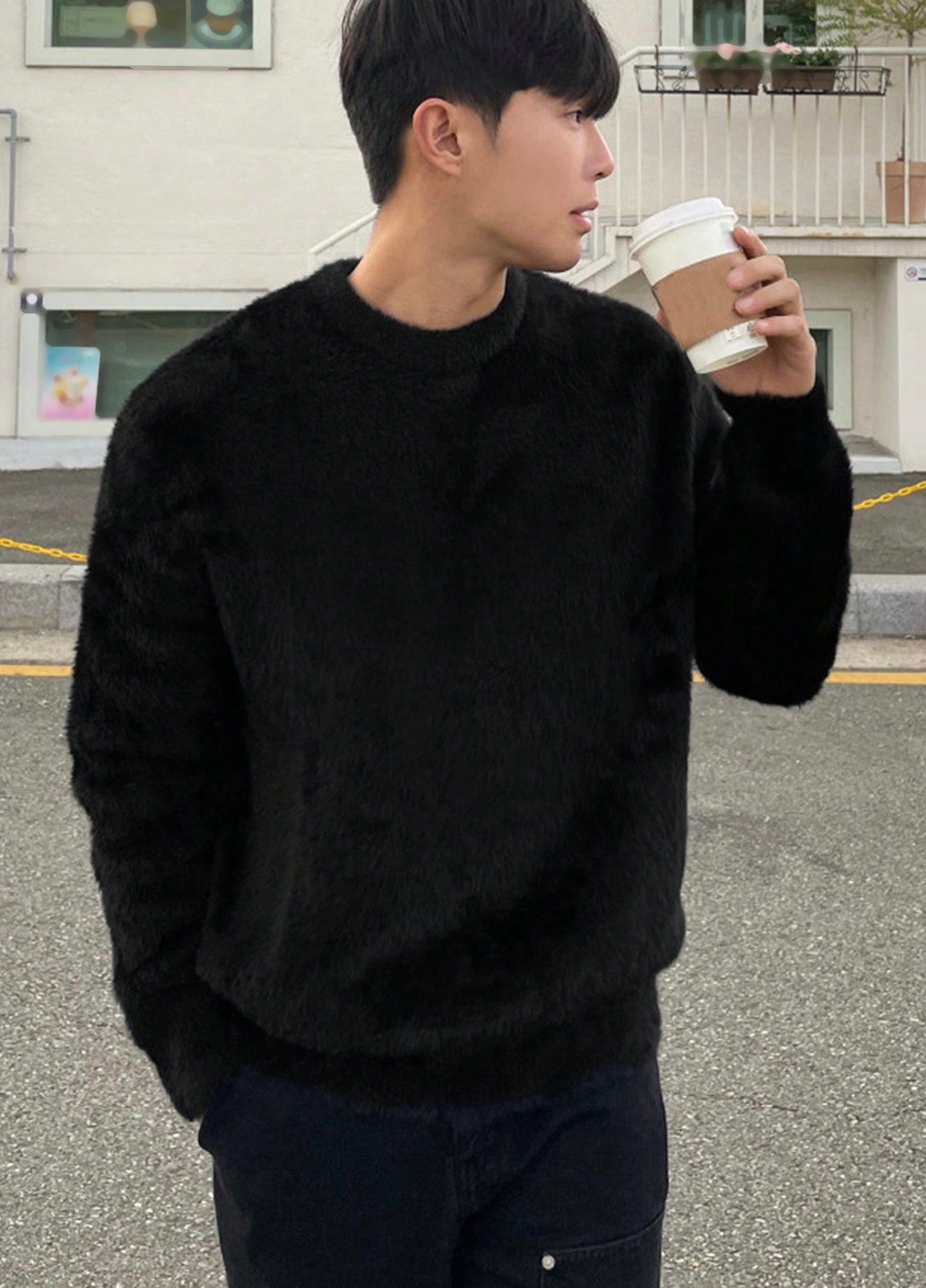 Черный демисезонный джемпер джемпер SHEIN