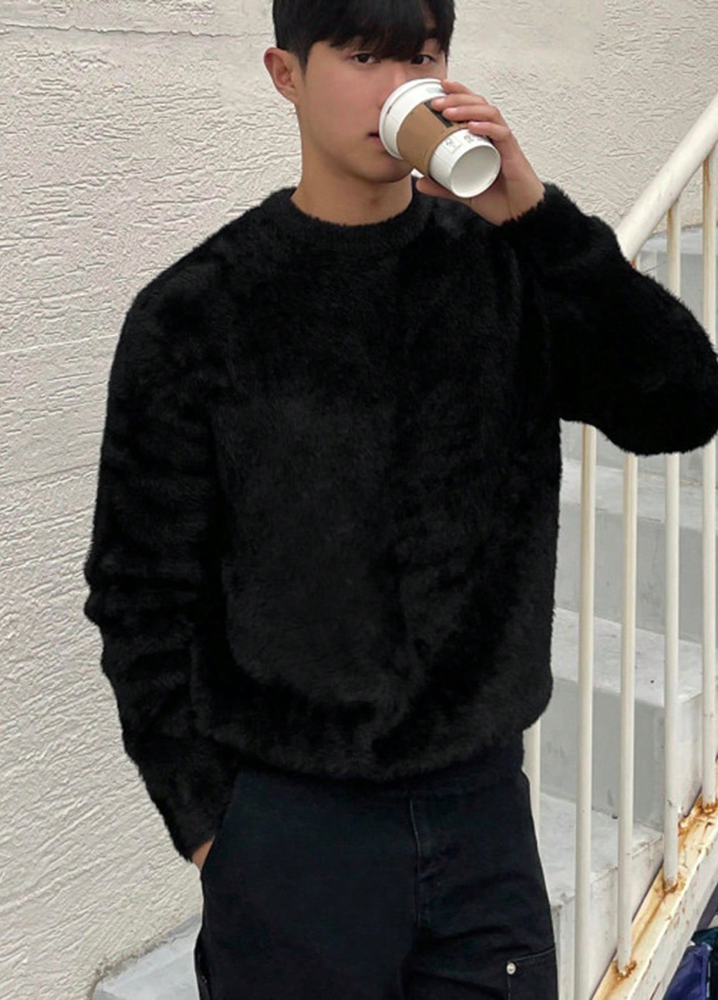 Черный демисезонный джемпер джемпер SHEIN