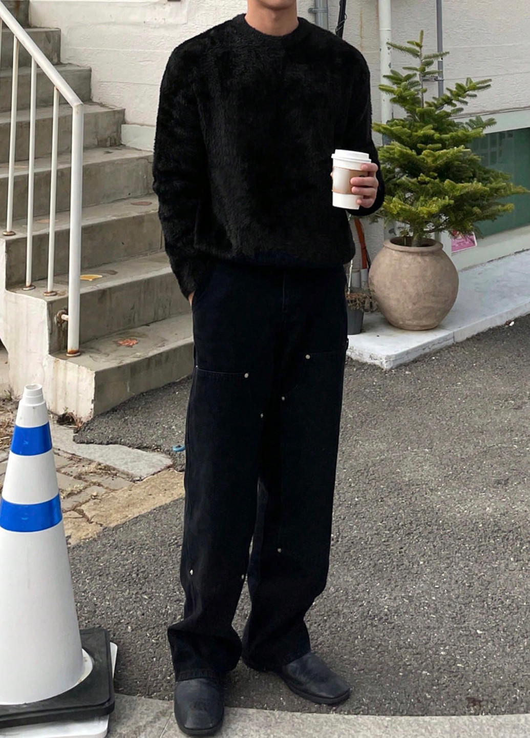 Черный демисезонный джемпер джемпер SHEIN