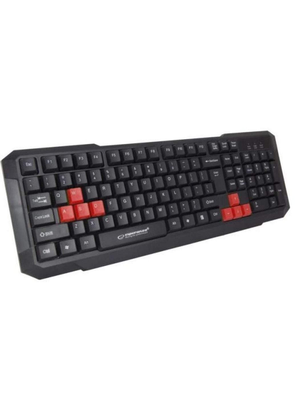 Клавиатура (EGK102RUA) Esperanza EGK102 Red USB (253468401)