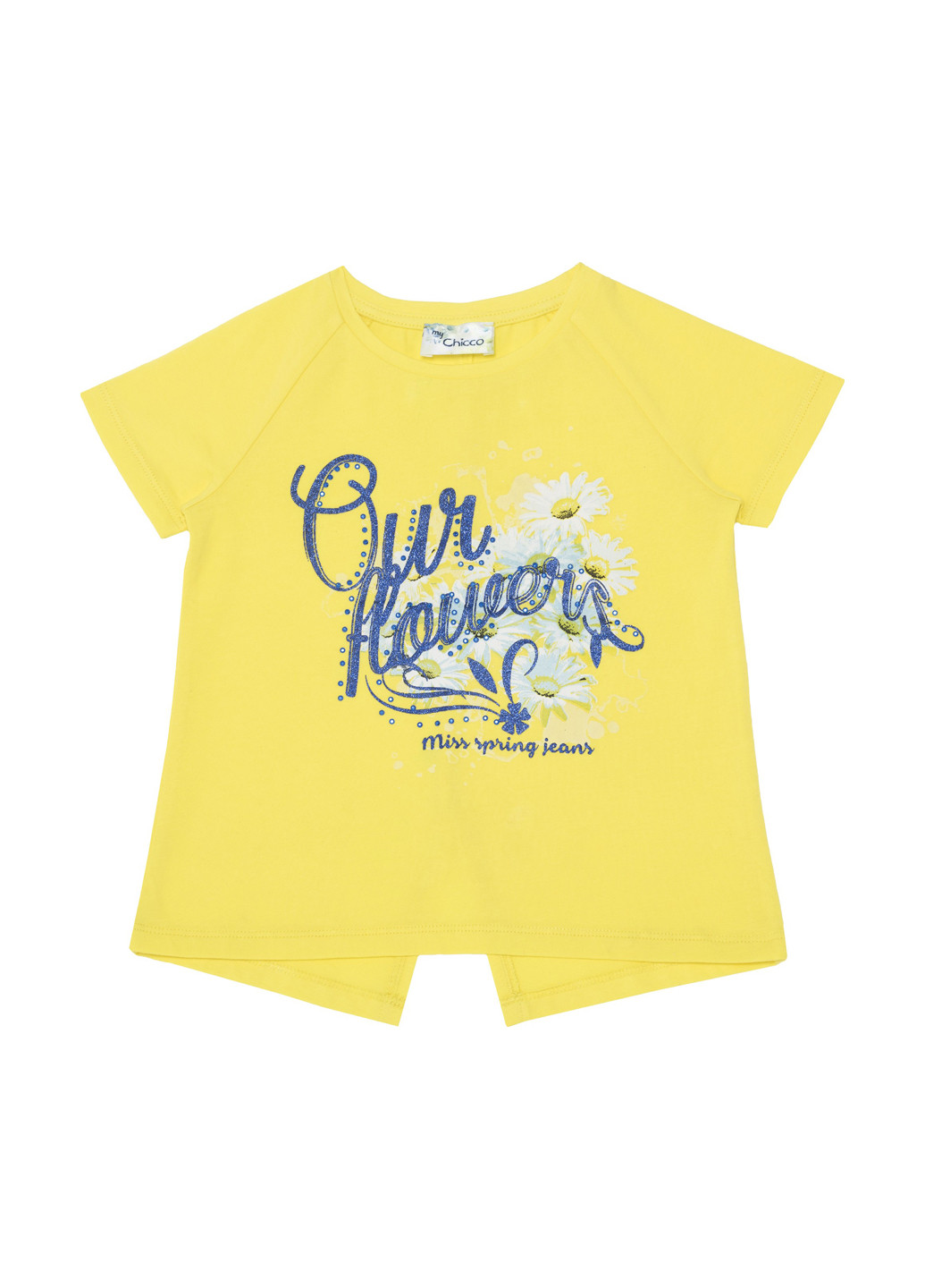 Жовта літня футболка Chicco