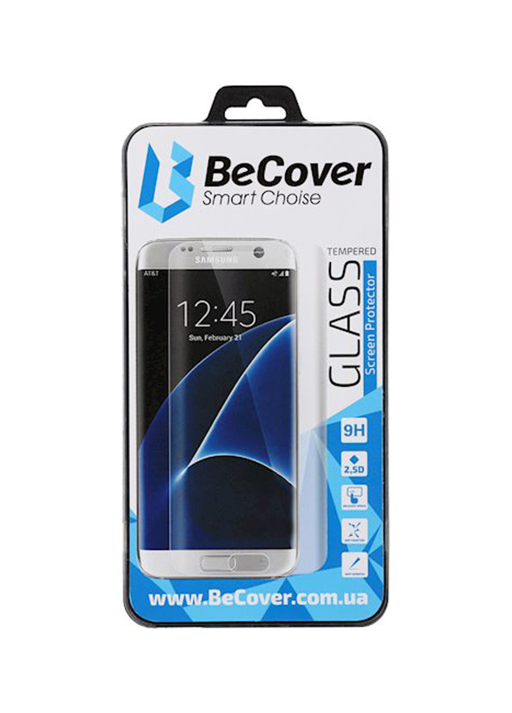 Защитное стекло BeCover для huawei p smart+ black (702570) (145252284)